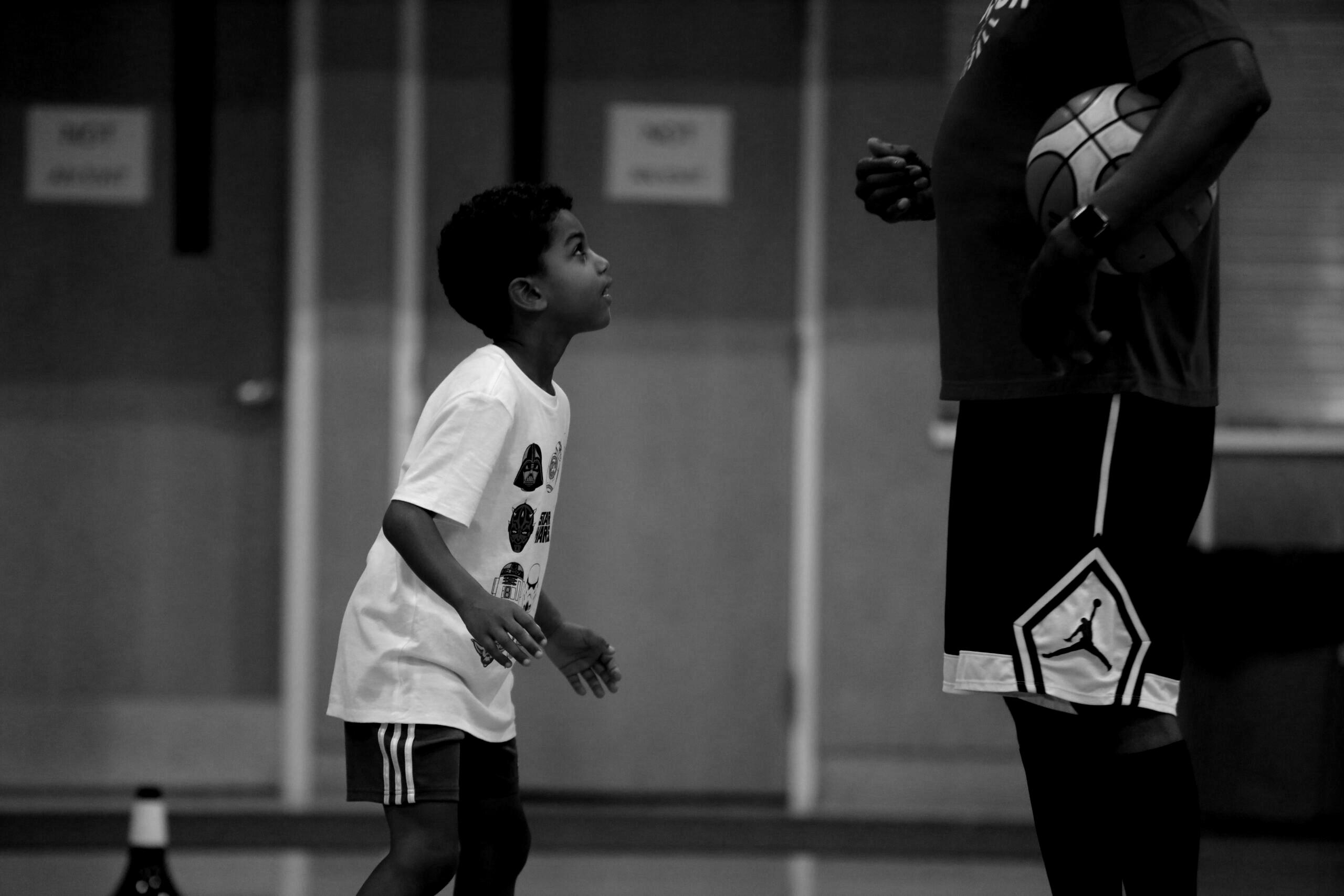 Youth basketball training session at Boston Elite