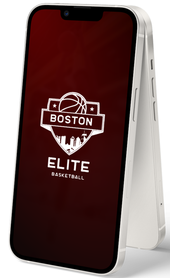 Boston Elite training app on mobile phone